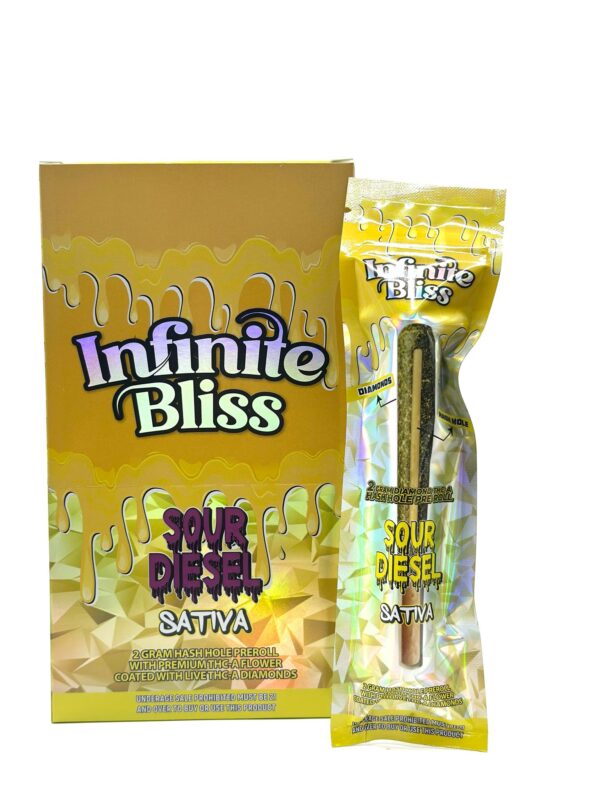 Infinite Bliss THCA Hash Hole Diamond Pre-Rolls 2G 10pk - Image 7