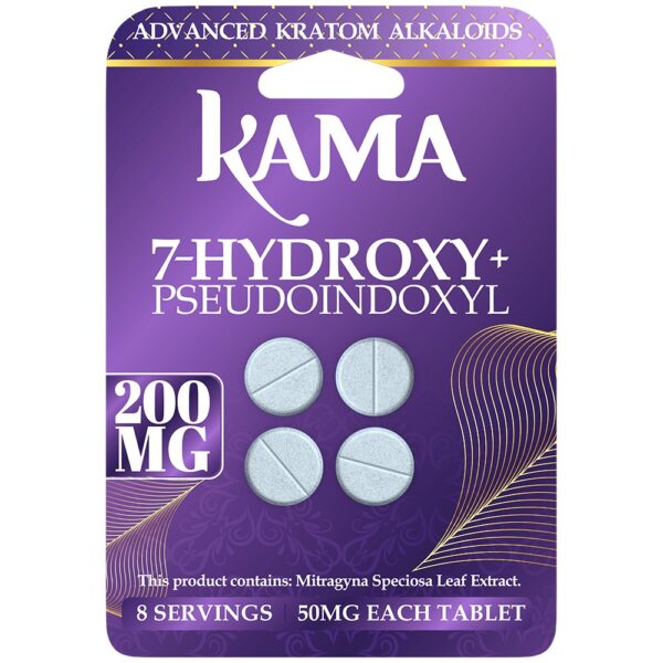 KAMA 7 Hydroxy + Pseudoindoxyl 50mg 4ct
