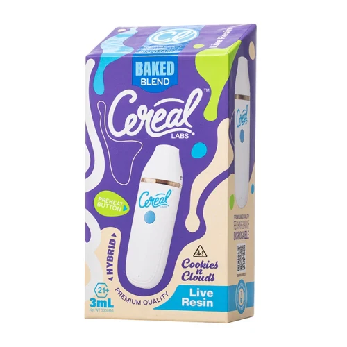Cereal Labs Baked Blend Live Resin Disposable 3g 5pk - Image 4