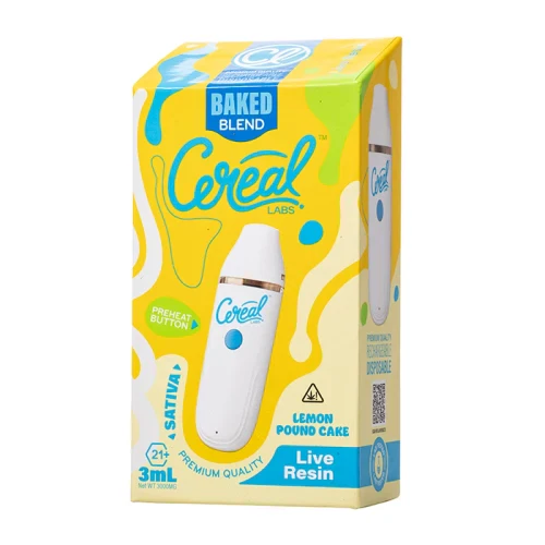 Cereal Labs Baked Blend Live Resin Disposable 3g 5pk - Image 6