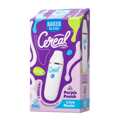 Cereal Labs Baked Blend Live Resin Disposable 3g 5pk - Image 7