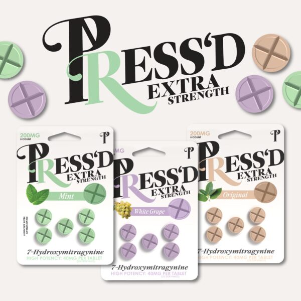 Pressd 7 Hydroxy Capsules 40mg 5ct