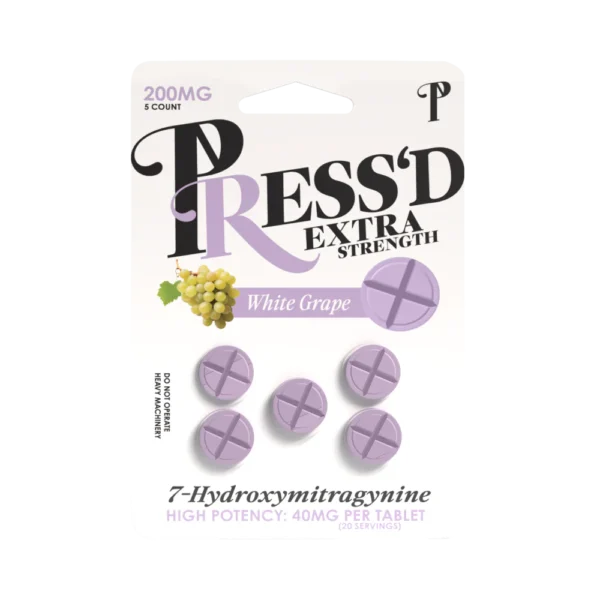 Pressd 7 Hydroxy Capsules 40mg 5ct - Image 4