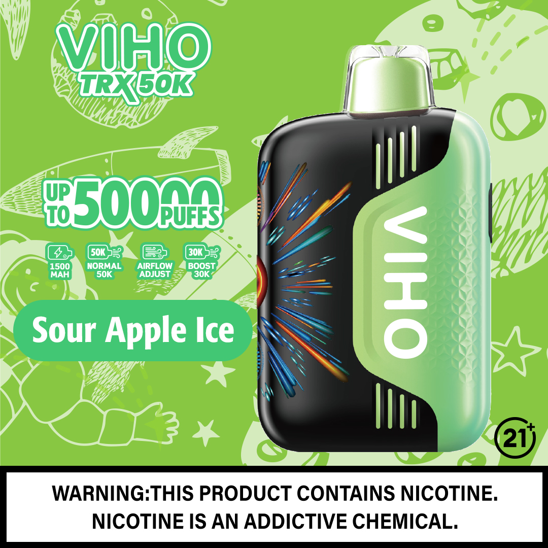 VIHO TRX 50000 Puffs 5pk - Image 9
