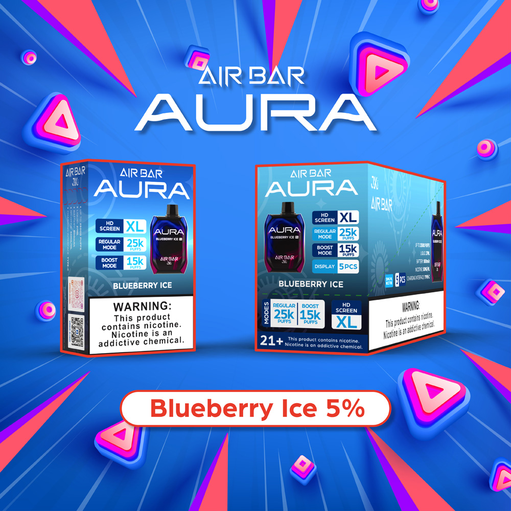 Air Bar Aura 25,000 Puffs 5pk - Image 5