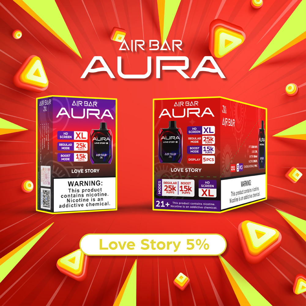 Air Bar Aura 25,000 Puffs 5pk - Image 11
